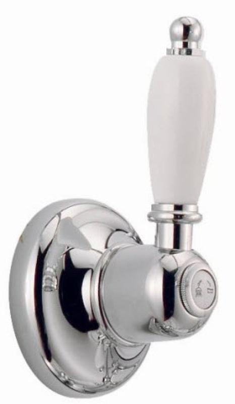 Huber Croisette Omstelkraan RVS 1/2 1150425320