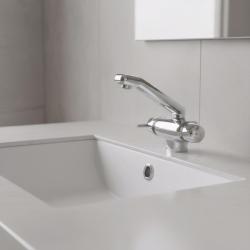 Huber Clinic Plus Wastafelmengkraan chroom 424.01H.CR