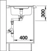 Blanco spoelbak Classic Pro 5 S-IF vlakinbouw RVS 516849