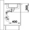 Blanco spoelbak Classic Pro 6 S-IF vlakinbouw RVS 516852