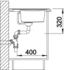 Blanco spoelbak Zenar XL 6 S-F BR vlakinbouw antraciet 516068