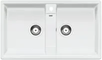 Blanco spoelbak Zia 9 manueel opbouw wit 516678