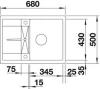 Blanco spoelbak Metra 45 S Compact Wit 519576