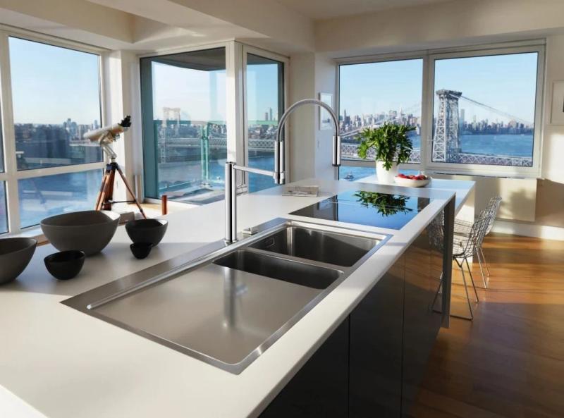 Franke Pescara Semi Pro 360 Keukenkraan flexibele uitloop chroom 115.0393.976