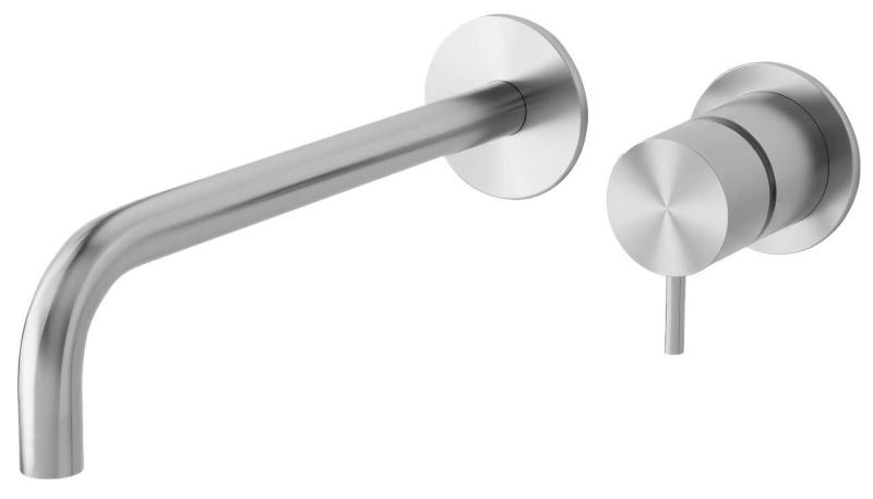 Waterevolution Flow inbouw wastafelkraan volledig RVS T116BIEV2 met uitloop 25cm