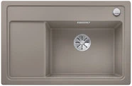 Blanco Zenar XL 6 S compact - enkele spoelbak en spoeltafel met draaiknopbediening in tratufo - BR - 523782