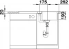 Blanco Classic Neo 5 S - enkele spoelbak en spoeltafel in antraciet - 524015