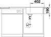 Blanco Classic Neo XL 6 S - enkele spoelbak met spoeltafel in antraciet - 524127