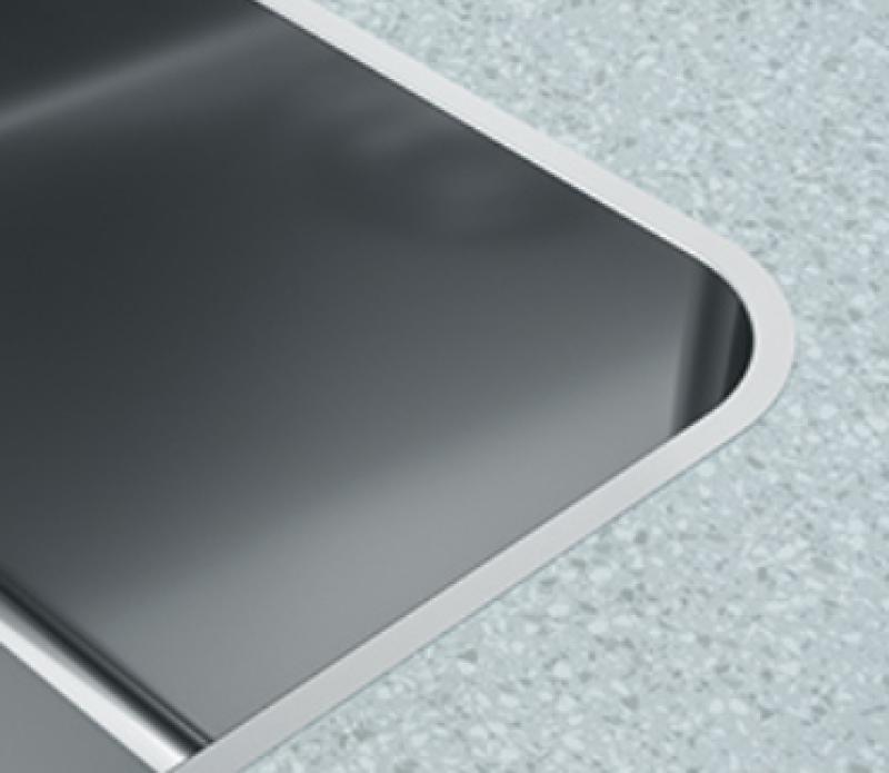 Franke Mythos MYX 210.55 rvs spoelbak 55x40cm vlakbouw 127.0638.277