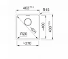 Franke Maris MRG 210 / 110-37 Onyx spoelbak 135.0667.702