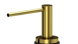 Quadri Swindon Luxe Inbouw Zeepdispenser PVD goud van boven navulbaar 1208956046