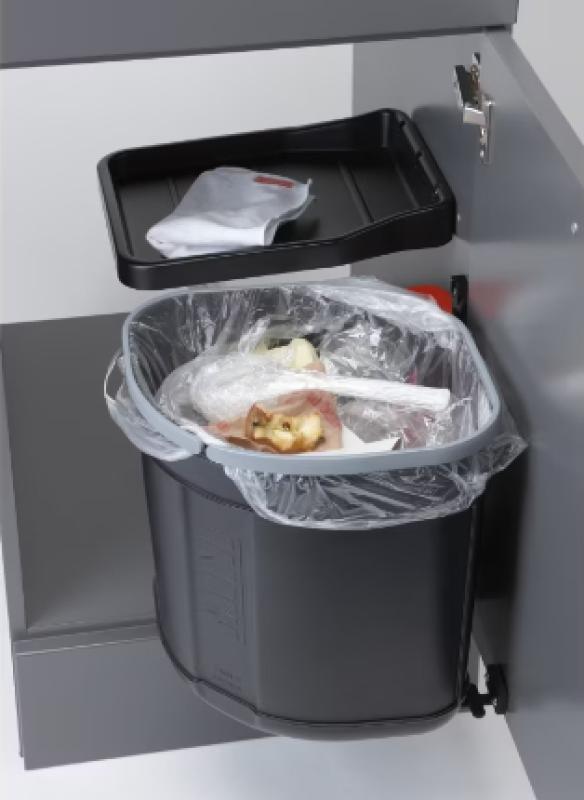 Franke Sorter Mini draaibaar afvalsysteem aan deur 17 liter afvalemmer 1210176518