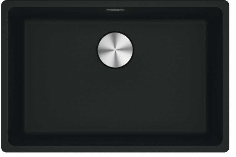 Franke Maris MRG 110-62 Fragranite matt black spoelbak onderbouw