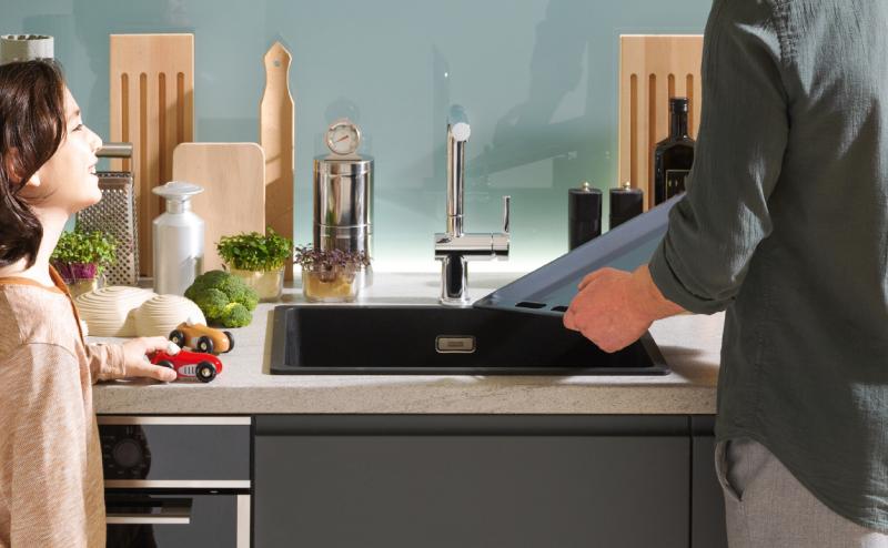 Franke Maris MRG120-35-35 Fragranite Matt black dubbele spoelbak onderbouw