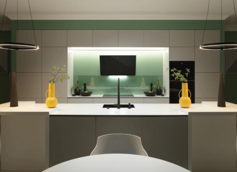 Franke Mythos Pro wandmodel zwart glas afzuigkap 90cm 330.0682.353