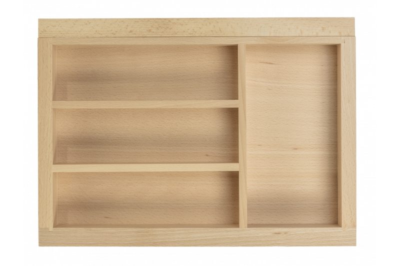 Decor Cutle Bestekbakken Verstelbaar Inzetstuk voor 400-600mm Kasten Kleur Beuken 1208966289