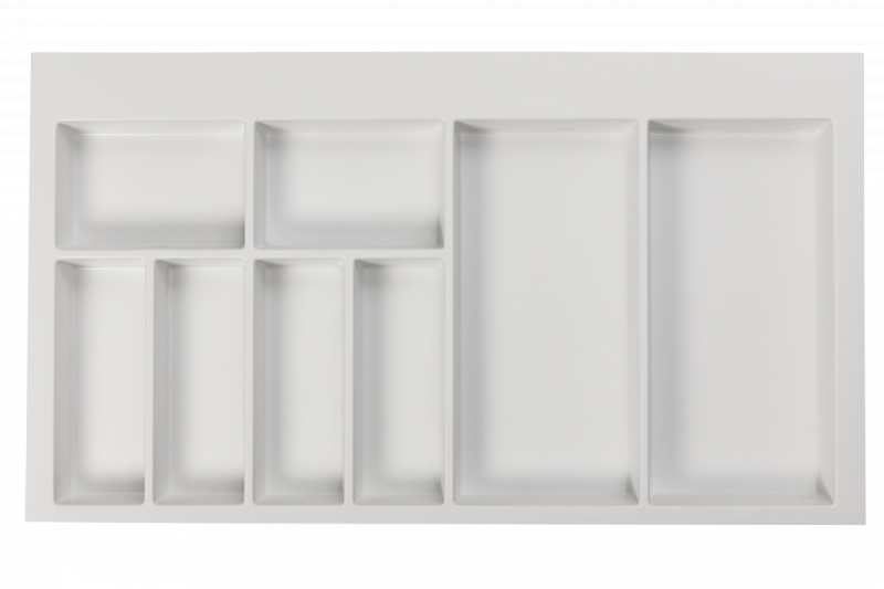 Decor Cutle Bestekbakken Inzet voor Keukenlade 900 Wit 1208966381