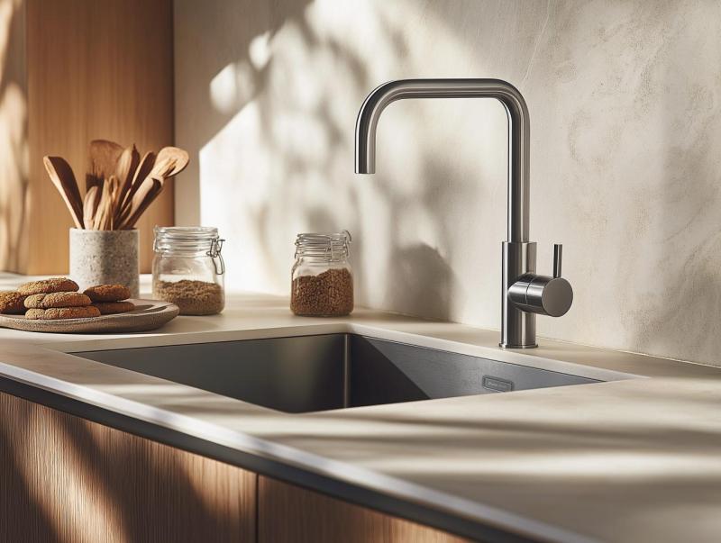 Pure.Sink Elite Steel Pure keukenkraan RVS PS8010-02