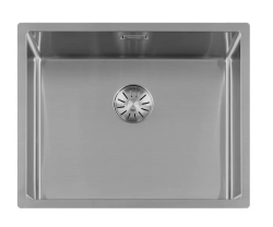 Pure.Sink Prestige spoelbak 50 RVS universeel PPG5040-02