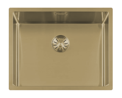 Pure.Sink Prestige spoelbak 50 Goud universeel PPG5040-60