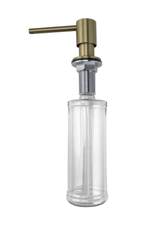 Pure.Sink Elite Steel Shine  inbouw Zeepdispenser RVS van boven navulbaar PS9010-02