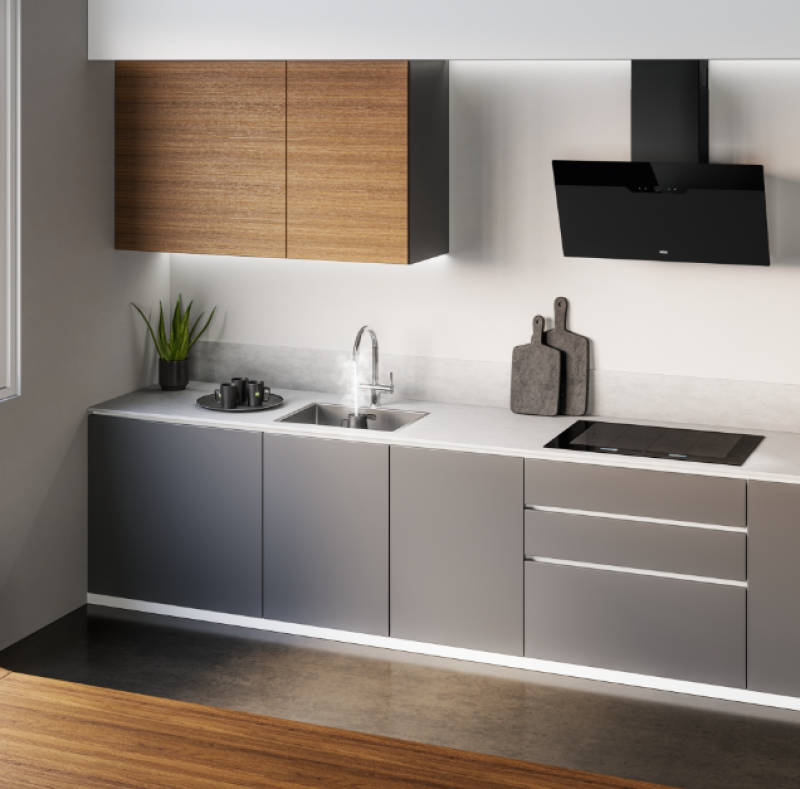 Franke Maris water hub 7L boiler 3-1 met Touch electronische kokend water kraan chroom met waterhub bypass 1208967853