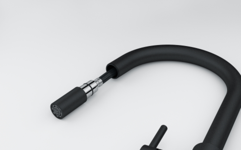 Franke Lina Keukenmengkraan Beige Oyster met Uittrekbare Handdouche 115.0626.084