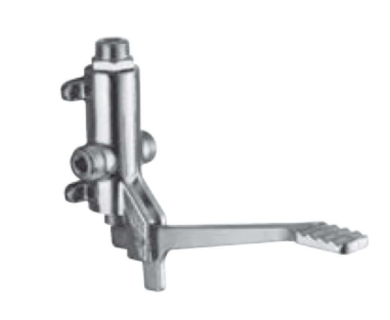 PB Pedal Line Voetpedaal Mengkraan chroom voor Wandmontage 1208969754