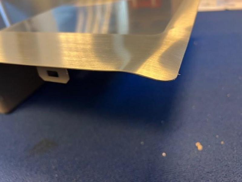 OUTLET Schade bak!! Ausmann Oder Blue rvs spoelbak 78x50cm vlakbouw en opbouw met afdruipgedeelte 1208970000