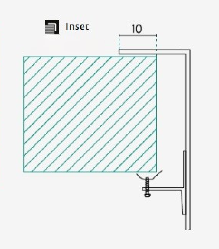 Banka IB4040 RVS Spoelbak 40 x 40 cm Opbouw en Vlakinbouw 1208970040
