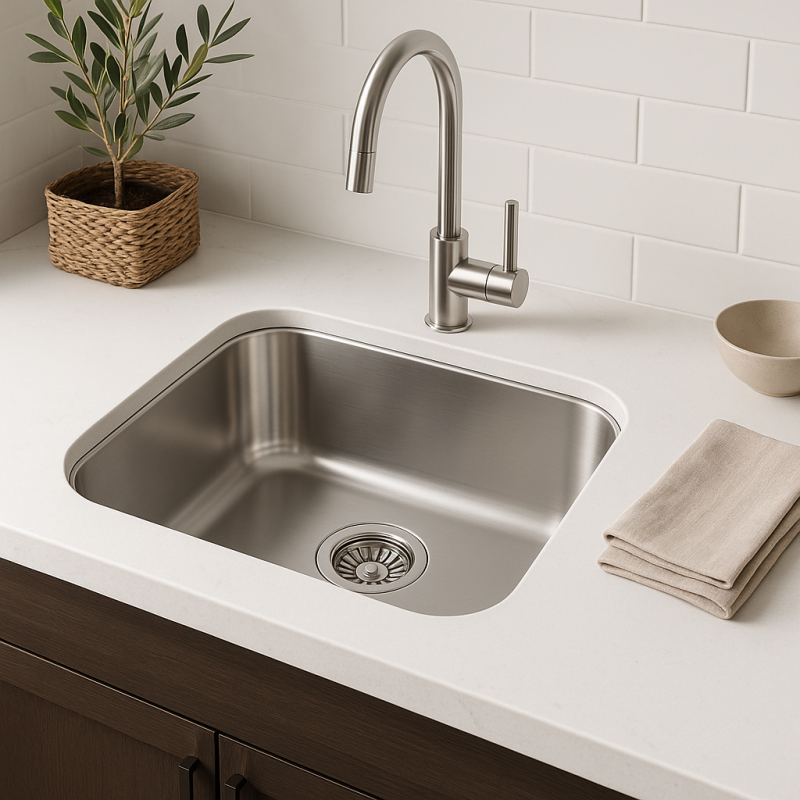 Banka IB3440 RVS Spoelbak 34 x 40 cm Onderbouw 1208970046