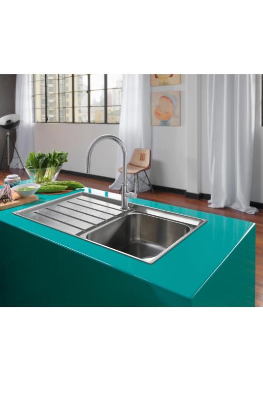 Franke Maris Slim J Keukenkraan Chroom met Uittrekbare Uitloop 115.0728.388