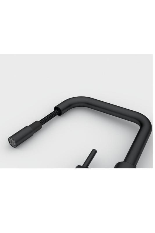 Franke Lina U Keukenkraan Zwart Uittrekbare Uitloop 115.0728.477