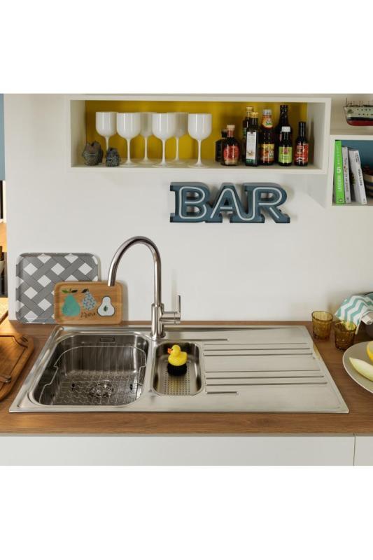 Franke Lina XL Keukenmengkraan Chroom met Draaibare Uitloop 115.0693.228