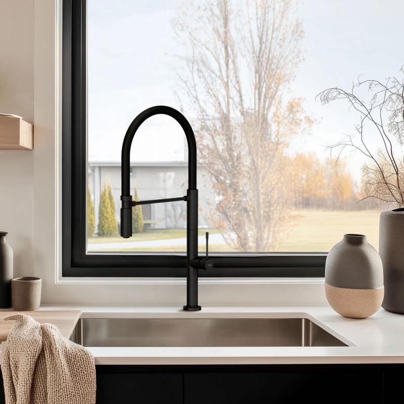 Pure.Sink Exclusivo RVS spoelbak 50x40 cm 10mm radius onderbouw, vlakbouw en opbouw PEX5040-02