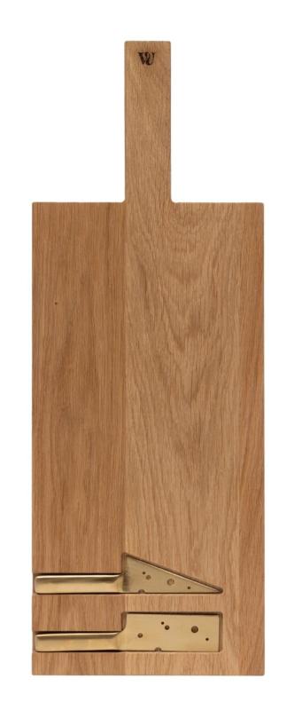 Woodsea Cheese Oak M - Eikenhouten Kaasplank 55x20cm 1208971556