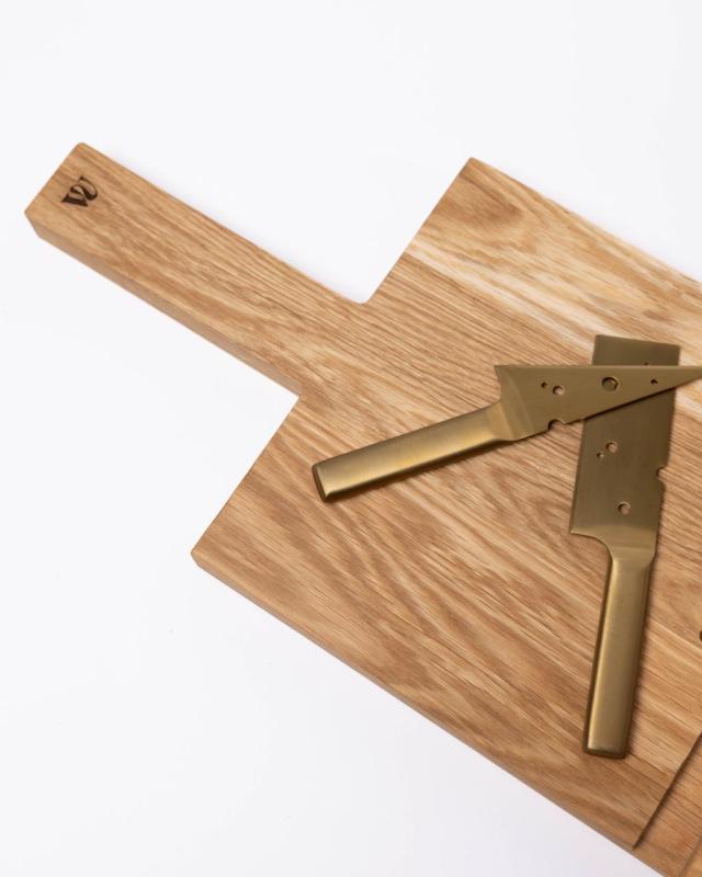 Woodsea Cheese Oak M - Eikenhouten Kaasplank 55x20cm 1208971556