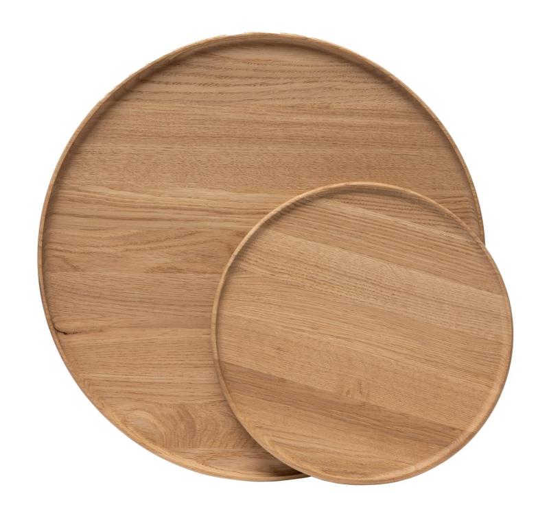 Woodsea Serving S - Eikenhouten Dienblad Rond Ø30 cm 1208971587