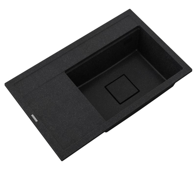 Graniteland Seta Granieten zwart arduin Hardsteen Spoelbak opbouw 80x50 cm 1208971619