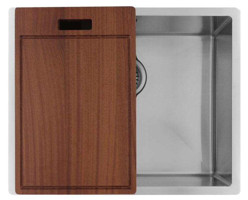 Pure.Sink Luxion RVS spoelbak 50x40 cm onderbouw, vlakinbouw en opbouw  PLX5040-02