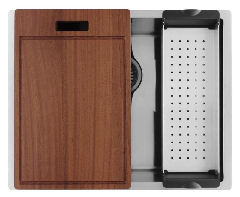 Pure.Sink Luxion RVS spoelbak 50x40 cm onderbouw, vlakinbouw en opbouw  PLX5040-02