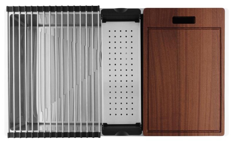 Pure.Sink Luxion Grote RVS spoelbak 74x40 cm onderbouw, vlakinbouw en opbouw PLX7440-02