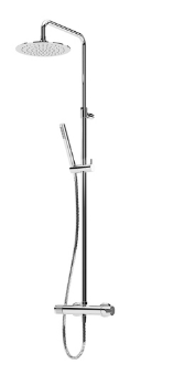 Aquatrimo Sunrise gouden douchecombinatie met regendouche PVD goud met regendouche 25cm - Productafbeelding