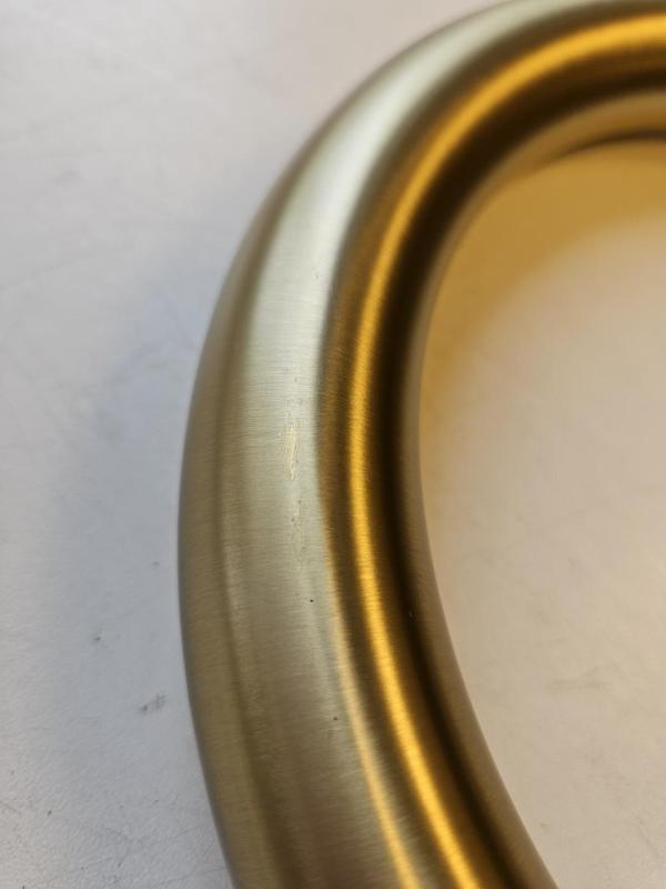 Licht bekrast Pure.Sink Elite Steel Stream-S keukenkraan PVD geborsteld goud met uittrekbare uitloop 1208971857