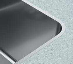 OUTLET Bekrast Franke Mythos MYX 210.70 rvs spoelbak 70x40cm vlakinbouw 	1208971949