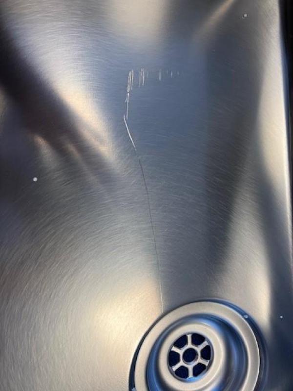 OUTLET Bekrast Franke Mythos MYX 210.70 rvs spoelbak 70x40cm vlakinbouw 	1208971949