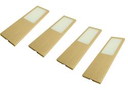 Indux Solin Keuken Opbouw Multi Tone LED Set 4 Spots x 4 W Goud 1208972366